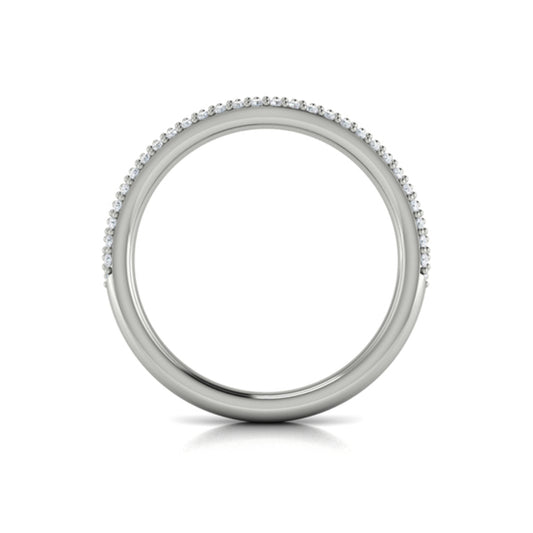 Matching Bands Wedding Band in Platinum by Vlora Bridal