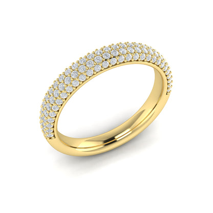 Pave Stackable Band