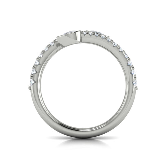Diamond Double Wrap Ring