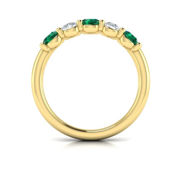 Emerald and Diamond Band