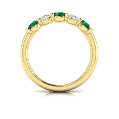 Emerald and Diamond Band