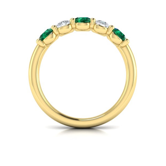 Emerald and Diamond Band