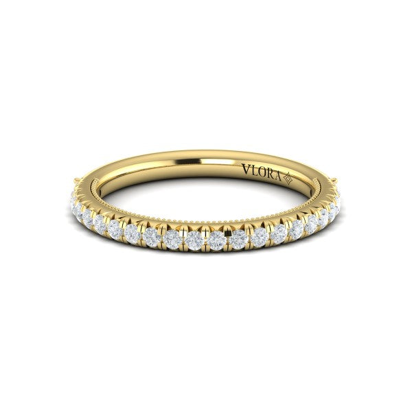 Matching Band for Classic French Pave Engagement Ring