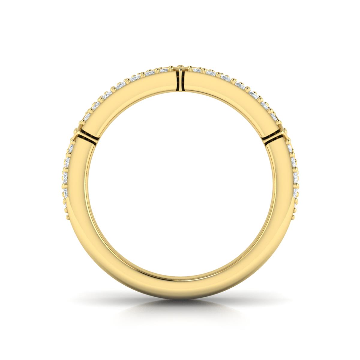 Diamond and Ruby Vlora Start Ring