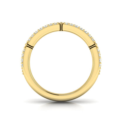 Diamond and Ruby Vlora Start Ring