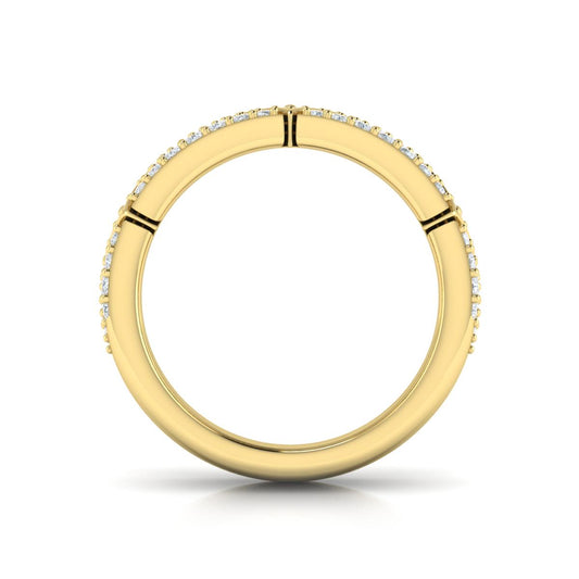 Diamond and Ruby Vlora Start Ring