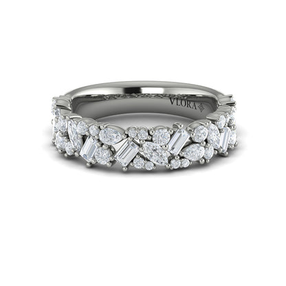 Round, Pear, Marquis and Baguette Diamond Ring