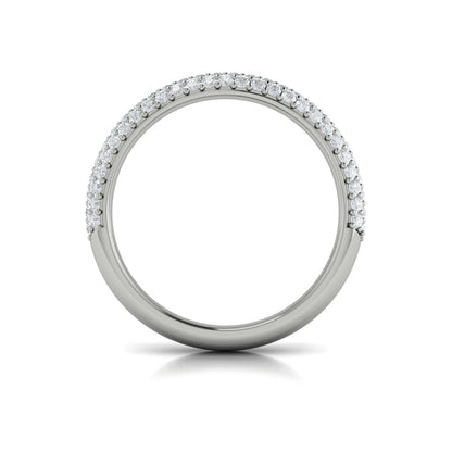 Bold Pavé Diamond Band