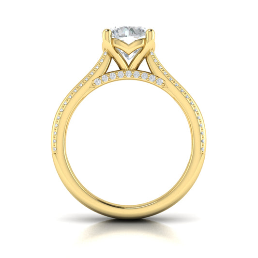 Cathedral of Joy Engagement Ring