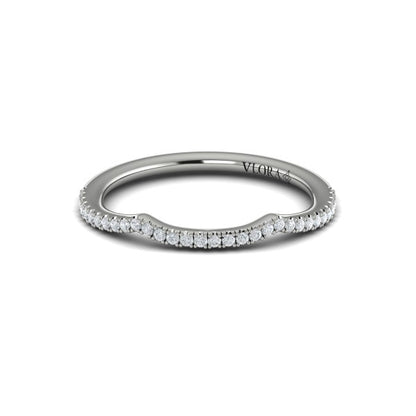 Matching Bands Wedding Band in Platinum by Vlora Bridal