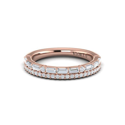 Baguette Duo Stackable Band