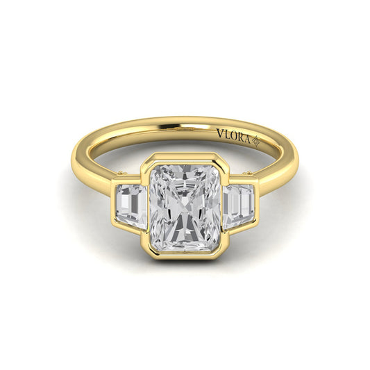 Architectural Elegance Engagement Ring