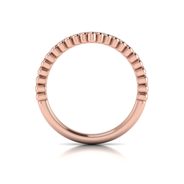 Beaded Contoured Band