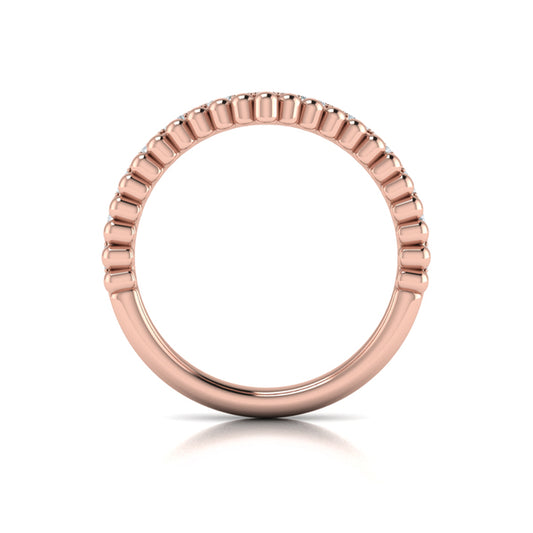 Beaded Contoured Band