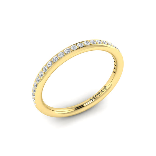 Channel Set Diamond Band