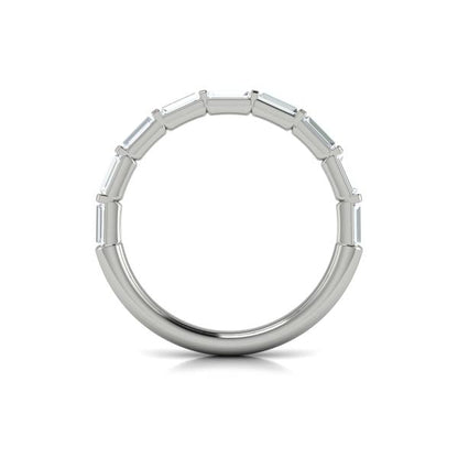 Matching Bands Wedding Band in Platinum by Vlora Bridal