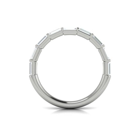 Matching Bands Wedding Band in Platinum by Vlora Bridal