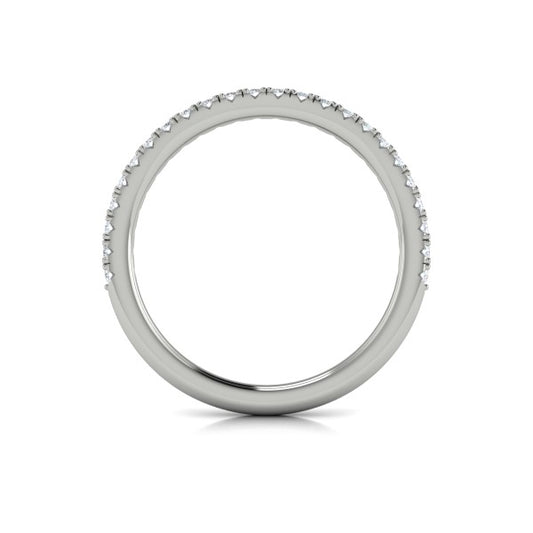 Matching Bands Wedding Band in Platinum by Vlora Bridal