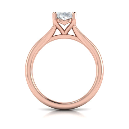 Graceful Solitaire Engagement Ring