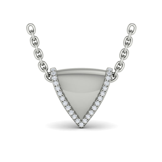 Diamond Pendant from MIRAVEL Collection in Platinum