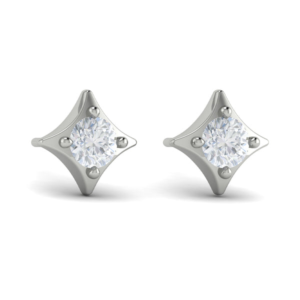 Diamond Vlora Star Stud Earrings