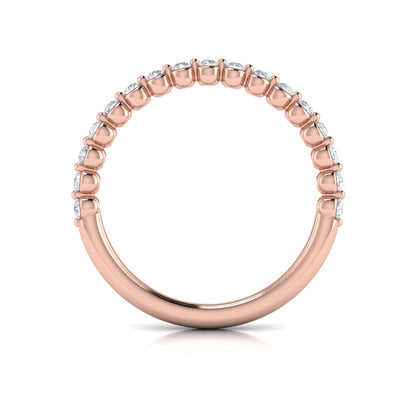 Diamond Round-Set Band