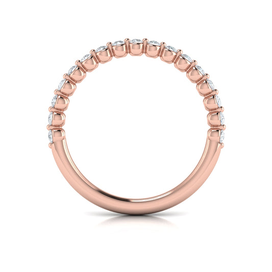 Diamond Round-Set Band