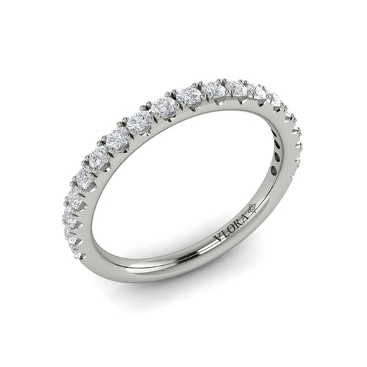 Matching Bands Wedding Band in Platinum by Vlora Bridal
