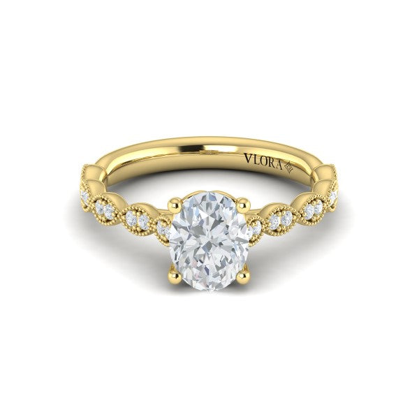 Unity Oval Engagement Ring