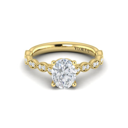 Unity Oval Engagement Ring