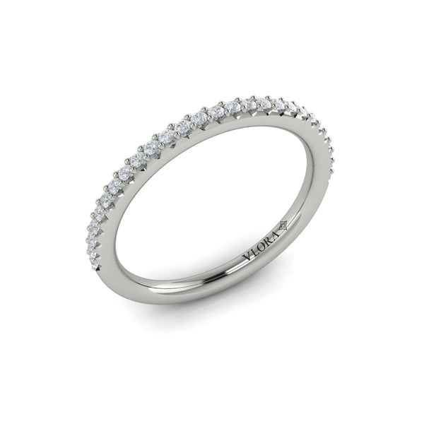 Matching Bands Wedding Band in Platinum by Vlora Bridal