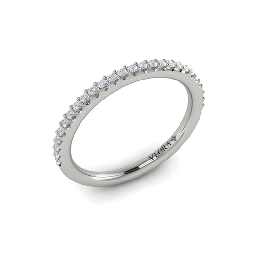 Matching Bands Wedding Band in Platinum by Vlora Bridal