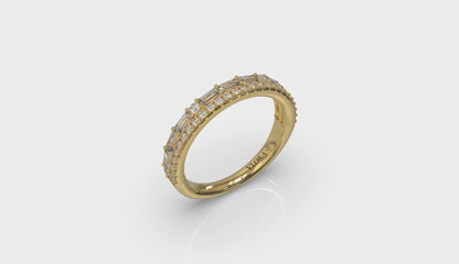 Baguette Duo Stackable Band