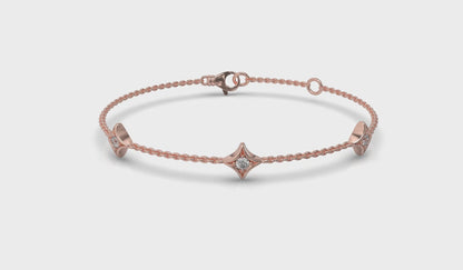 Diamond Multi Vlora Star Bracelet