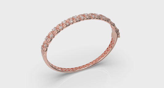 Double Cascade Bangle
