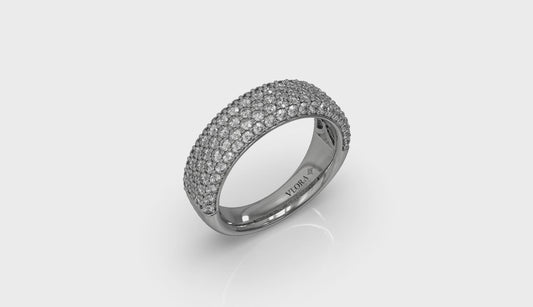 Diamond Multi-Row Statement Ring