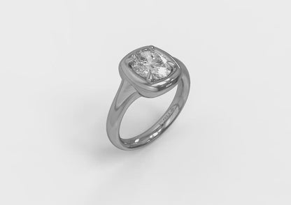 Bold Elegance Engagement Ring