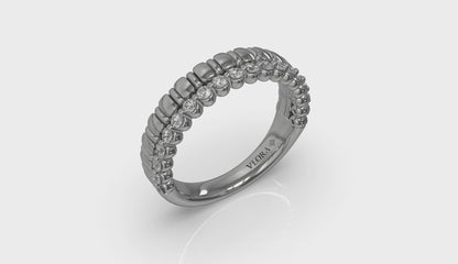 Dimensional Diamond Ring