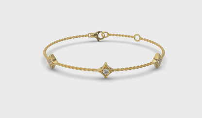 Diamond Multi Vlora Star Bracelet