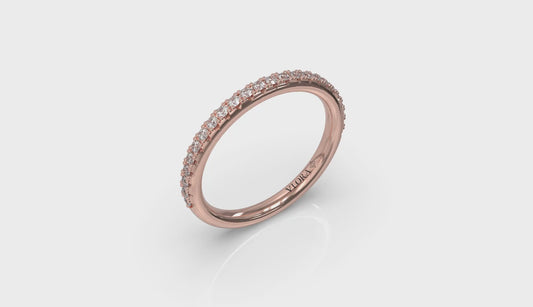 Matching Band for Triple Band Pave Oval Engagement Ring