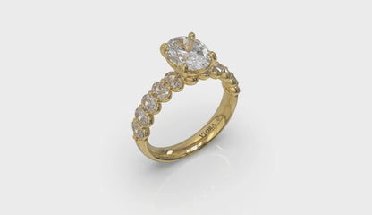 Eternal Oval Engagement Ring