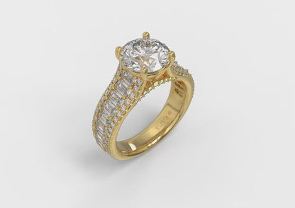 Matching Band for Opulence Oval Engagement Ring