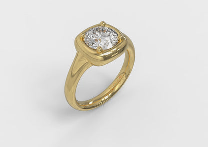 Bold Elegance Engagement Ring