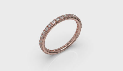 Slim Pave Eternity Ring