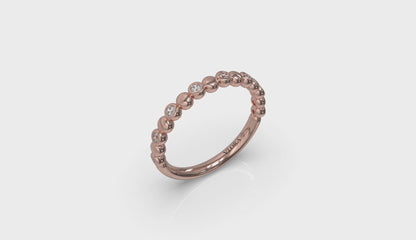 Beaded Stackable Band
