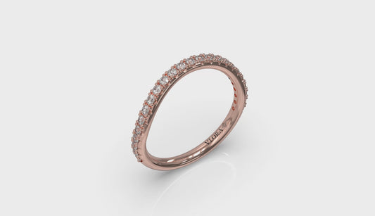 Matching Band for Flora Hidden Halo Engagement Ring