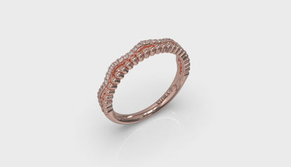 Double Wave Stackable Band