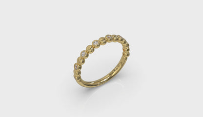 Beaded Stackable Band