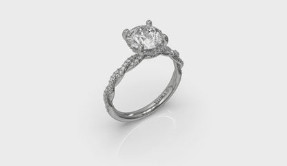 Entwined Engagement Ring