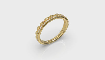 Diamond Oval Duo Band